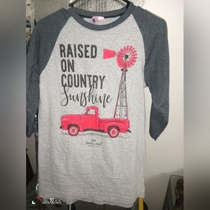 Country Chick 3/4 TShirt